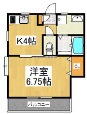 アルブル美原の間取り画像