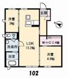 グランスィート田島 B棟の間取り画像
