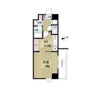 ソルレヴェンテ梅田の間取り画像