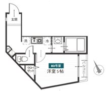 メルディア西府の間取り画像