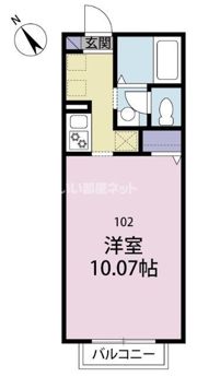 CORAL BLUE（コーラルブルー）の間取り画像