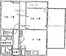 アジュール広田の間取り画像