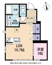 Forest伏見Bの間取り画像