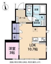 Forest伏見Bの間取り画像
