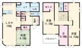 石川町455番貸家の間取り画像
