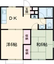 ハウス美和の間取り画像