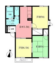 センチュリーカーサ中島の間取り画像