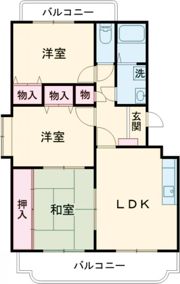 シャルムの間取り画像