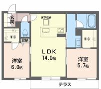 シャーメゾン A．Katsubeの間取り画像
