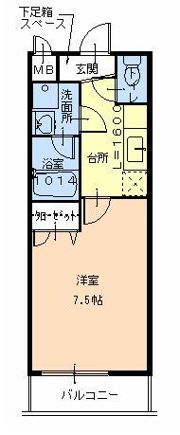 フジパレス タカシロ Ⅰ番館の間取り画像