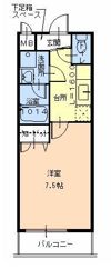 フジパレス タカシロ Ⅰ番館の間取り画像