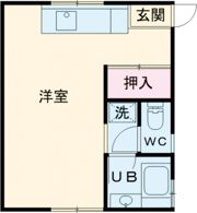 コーポオメガの間取り画像