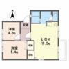 ディアスかもとの間取り画像