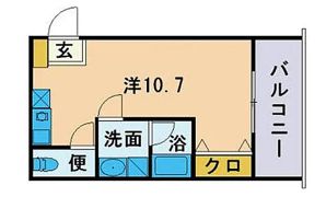 シティルーム友丘の間取り画像