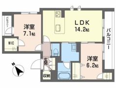 シャーメゾン A．Katsubeの間取り画像