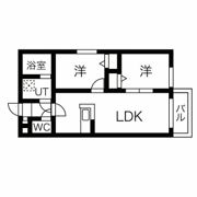 カトレア姪浜Ⅱの間取り画像