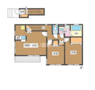 カーサ林間の間取り画像