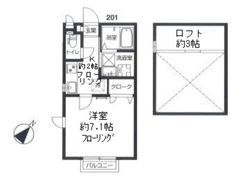 カムフォートフラッツの間取り画像