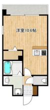 クロノス37九品寺の間取り画像