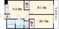 生駒レックスマンションの間取り画像