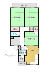 グランドハイツ昭和の間取り画像