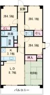 ルモン奈良大森の間取り画像