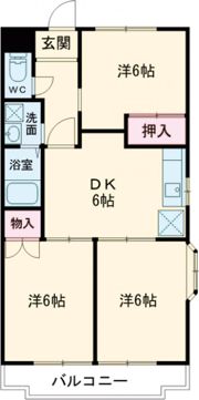 ユトリロ山道町の間取り画像