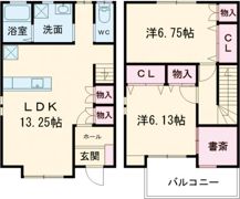 リヴェールFの間取り画像