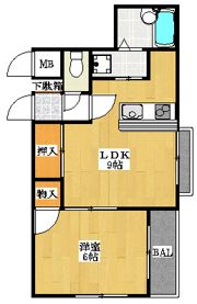 鹿鳴館Ⅱの間取り画像