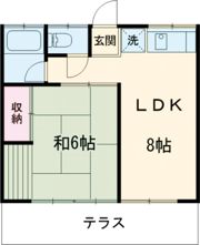 第2コーポ寿の間取り画像