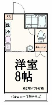 カメリエの間取り画像