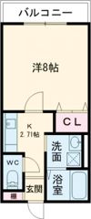 フローレス2番館の間取り画像