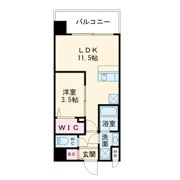 Alivis浪速東SoL TERRACEの間取り画像