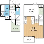 グランツ壺川の間取り画像