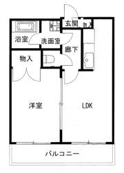 チュリス橋本の間取り画像