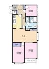 ヒロロイヤルハイツ長津田の間取り画像