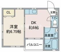 ヤングリーフ桜の間取り画像