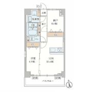 Le Mob*i 天神橋（ル・モベイ天神橋）の間取り画像
