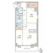 Le Mob*i 天神橋（ル・モベイ天神橋）の間取り画像