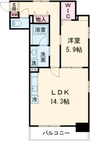 L・Isobe三宮の間取り画像