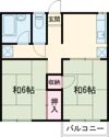 ホーブル錦の間取り画像