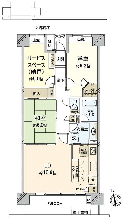 間取図