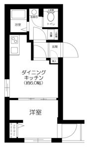 The Residence Nihonbashiの間取り画像