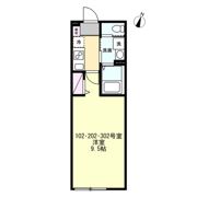 ベイルームMynaの間取り画像