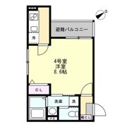 ベイルーム矢部リエートの間取り画像