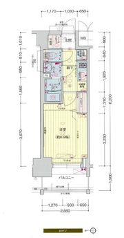 プレサンスNAGOYAファストの間取り画像