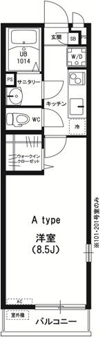 リブリ・MIYABIの間取り画像