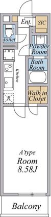リブリ・福岡中央の間取り画像