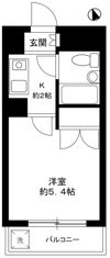 メゾン大森北の間取り画像