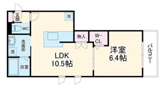 レジデンスキマピの間取り画像